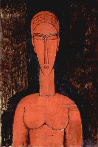 Amedeo Modigliani 052. Free illustration for personal and commercial use.