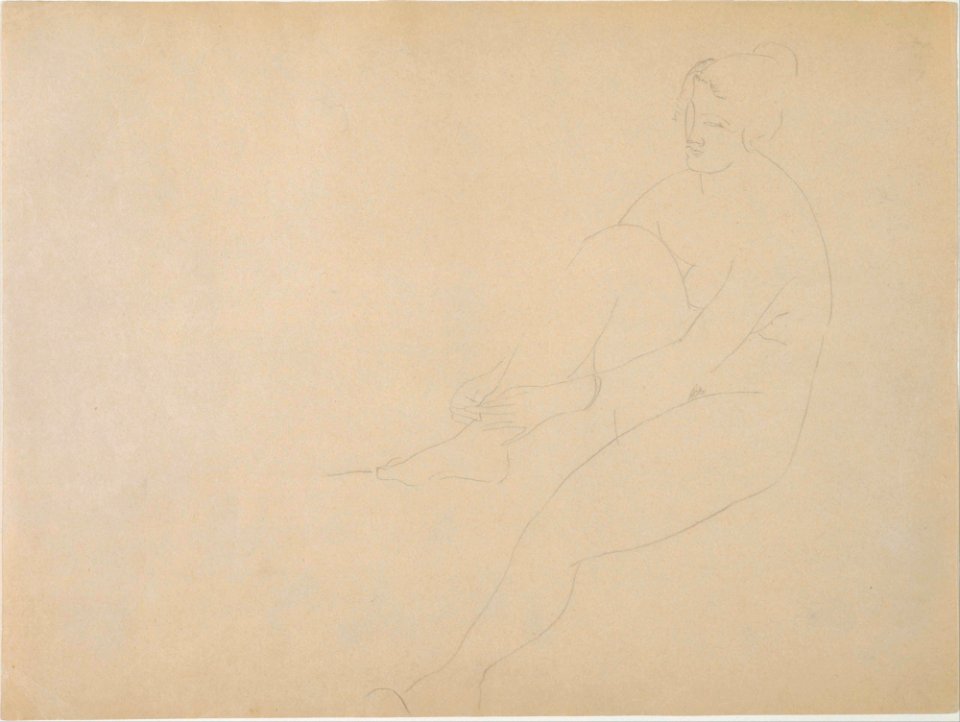 Amedeo Modigliani - Nude - Google Art Project