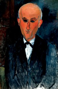 Amedeo Modigliani - Max Jacob (1876-1944) - Google Art Project. Free illustration for personal and commercial use.