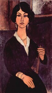 Amedeo Modigliani 054. Free illustration for personal and commercial use.