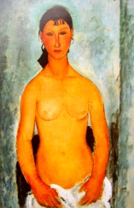 Amedeo Modigliani 062. Free illustration for personal and commercial use.