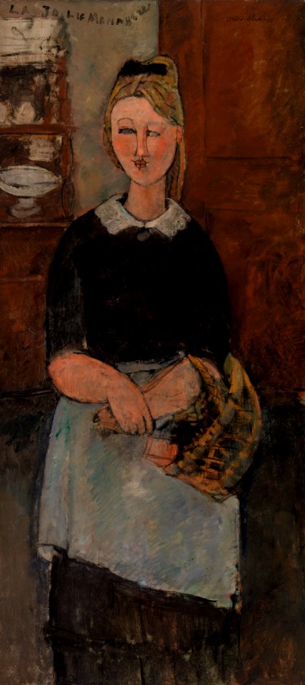 Amedeo Modigliani - The Pretty Housewife (La Jolie ménagère) - BF327 - Barnes Foundation