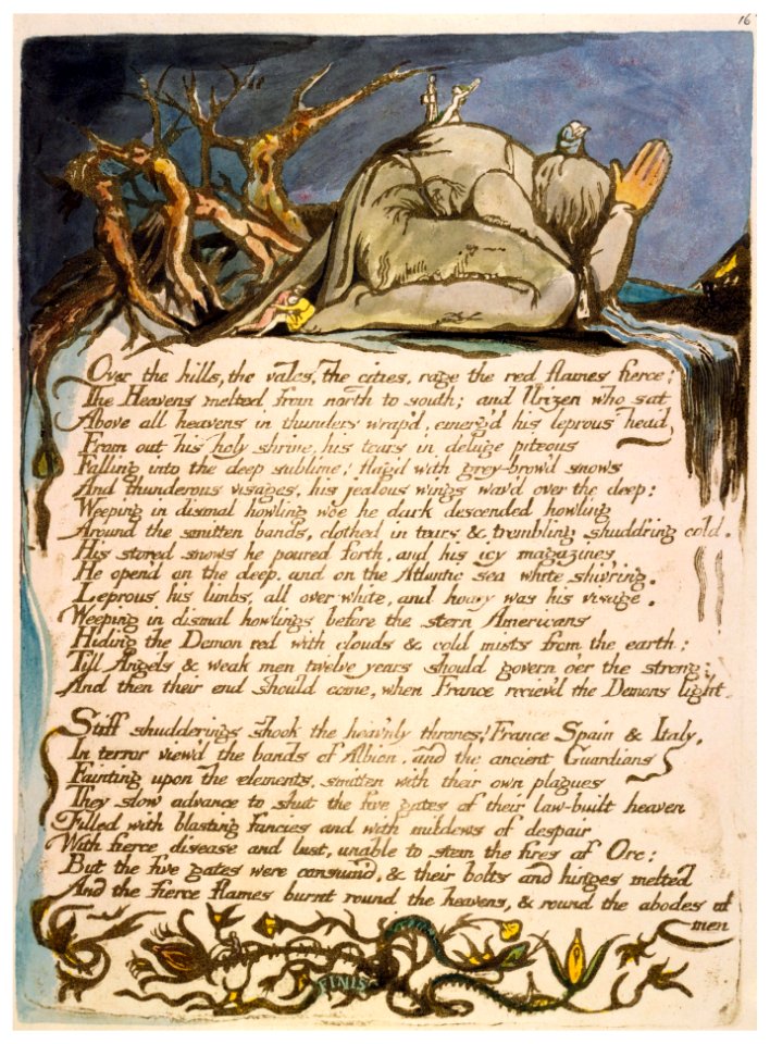 America a Prophecy copy a plate 18