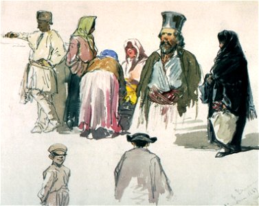 Amedeo Preziosi - Tipuri de Bucuresti (1)