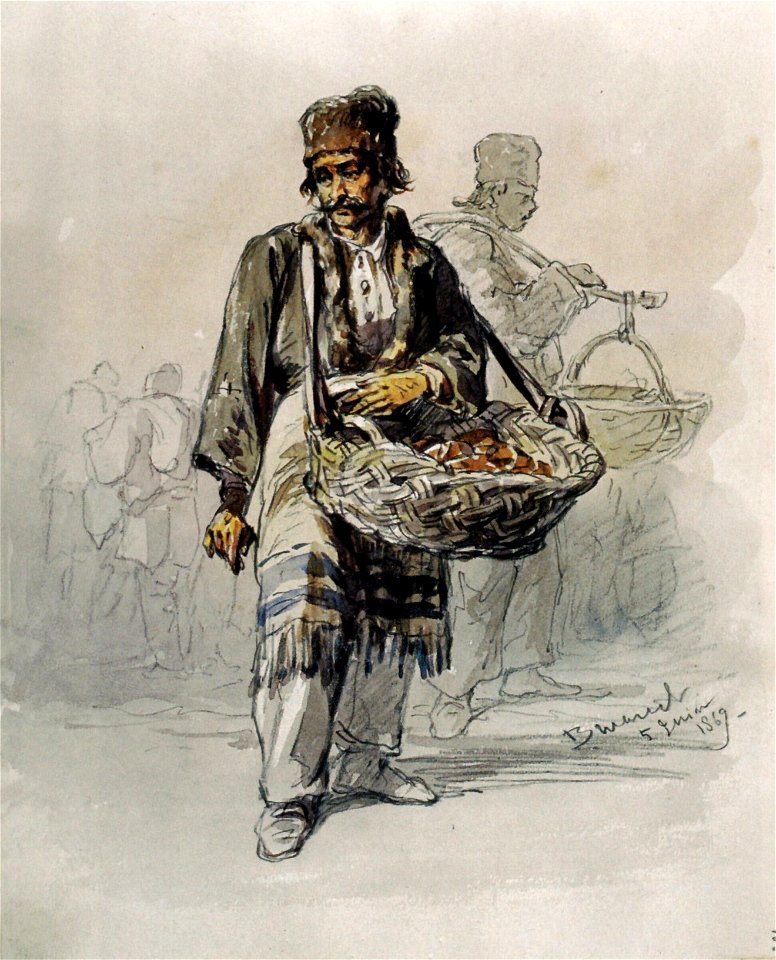 Amedeo Preziosi - Negustor ambulant