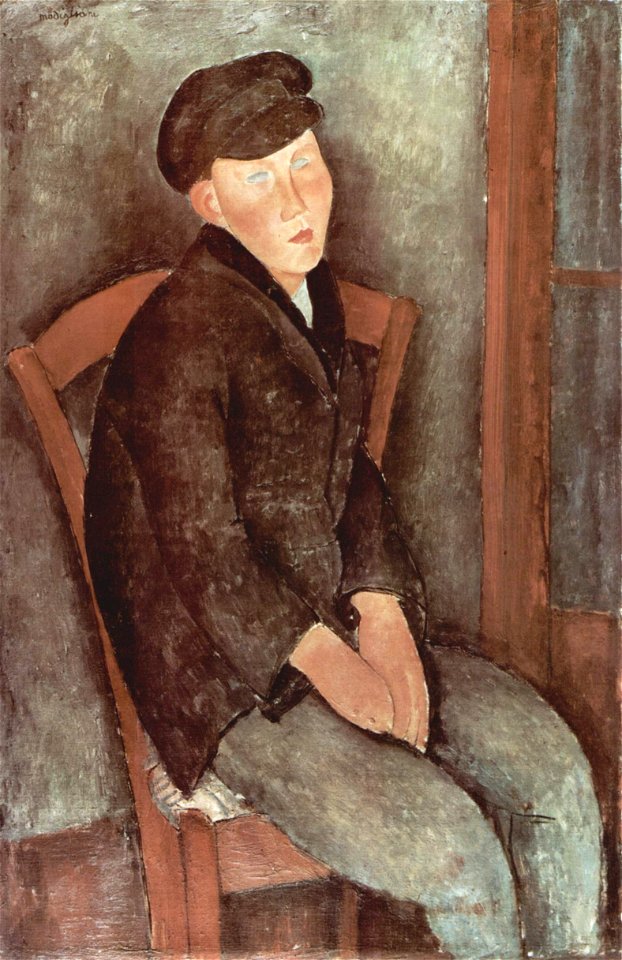 Amedeo Modigliani 058. Free illustration for personal and commercial use.