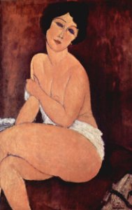 Amedeo Modigliani 057. Free illustration for personal and commercial use.