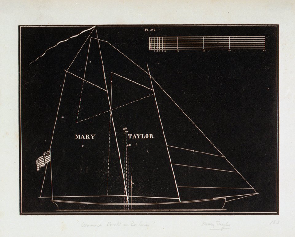 America Built on her lines Mary Taylor (Plan) RMG PU6454