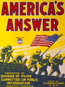 America's answer. The second official United States war picture LCCN93517440 (cropped)