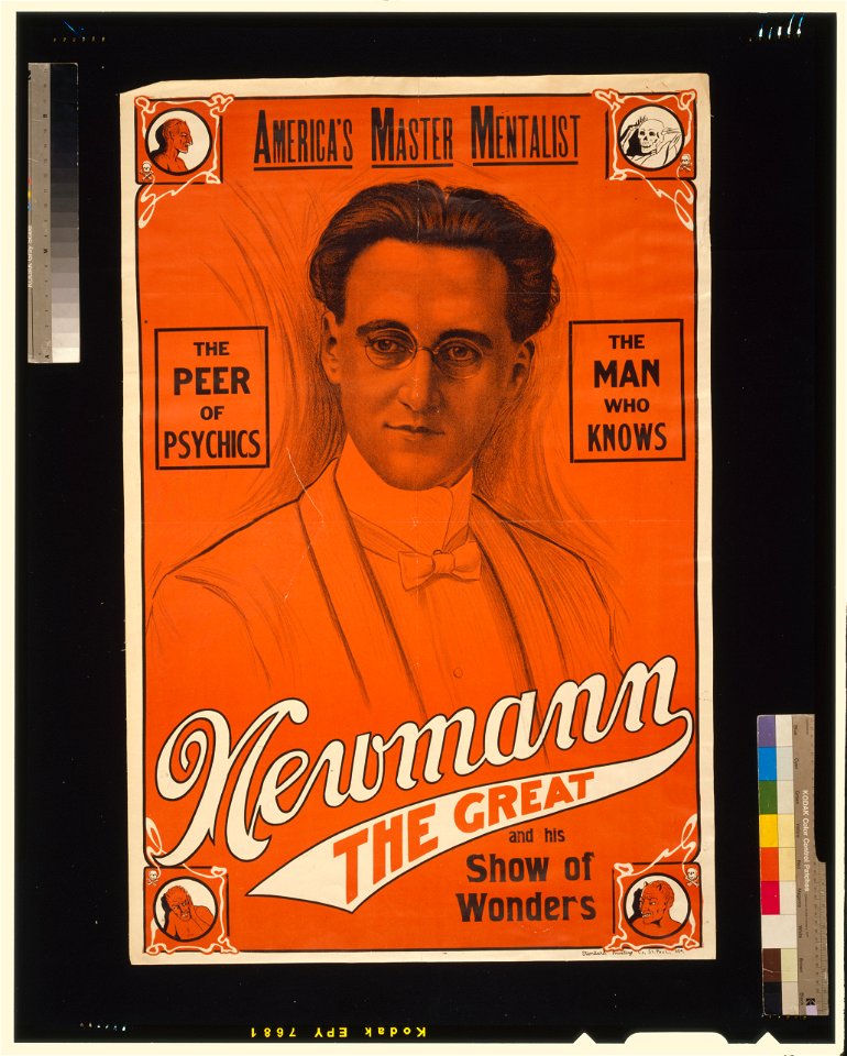 America's master mentalist, Newmann the Great and his show of wonders LCCN2014636942