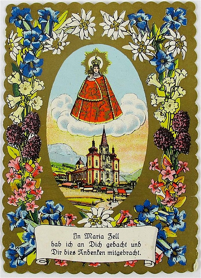 Andachtsbildchen Mariazell 2