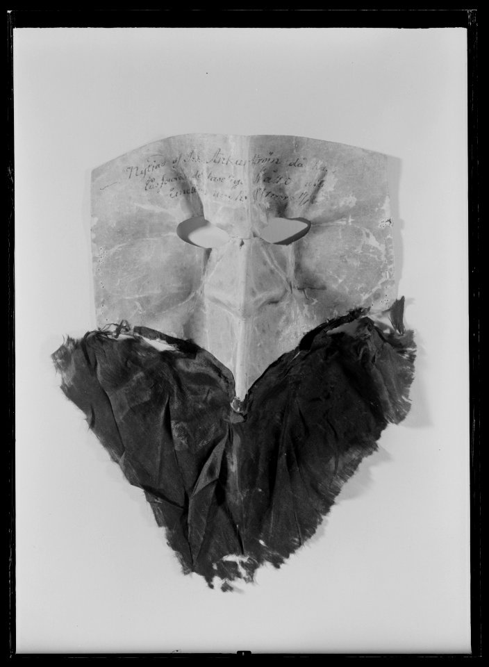 Anckarströms mask från Operamaskeraden den 16 mars 1792 - Livrustkammaren - 19138