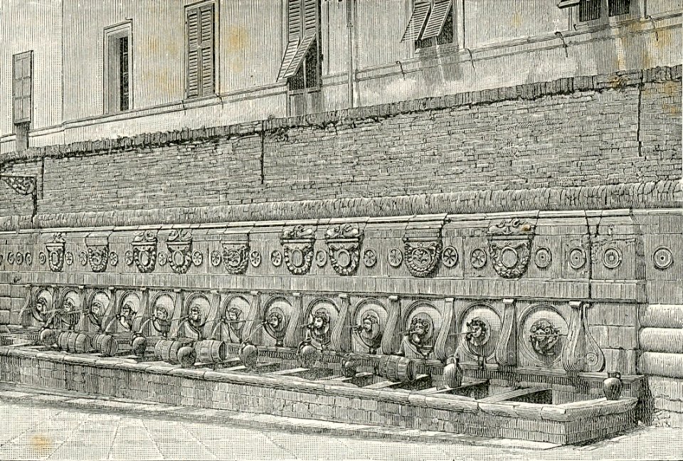 Ancona Fontana delle Tredici Cannelle