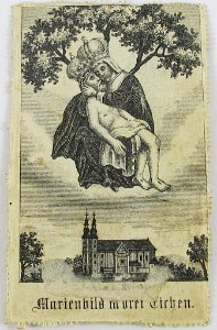 Andachtsbildchen Maria Dreieichen 2