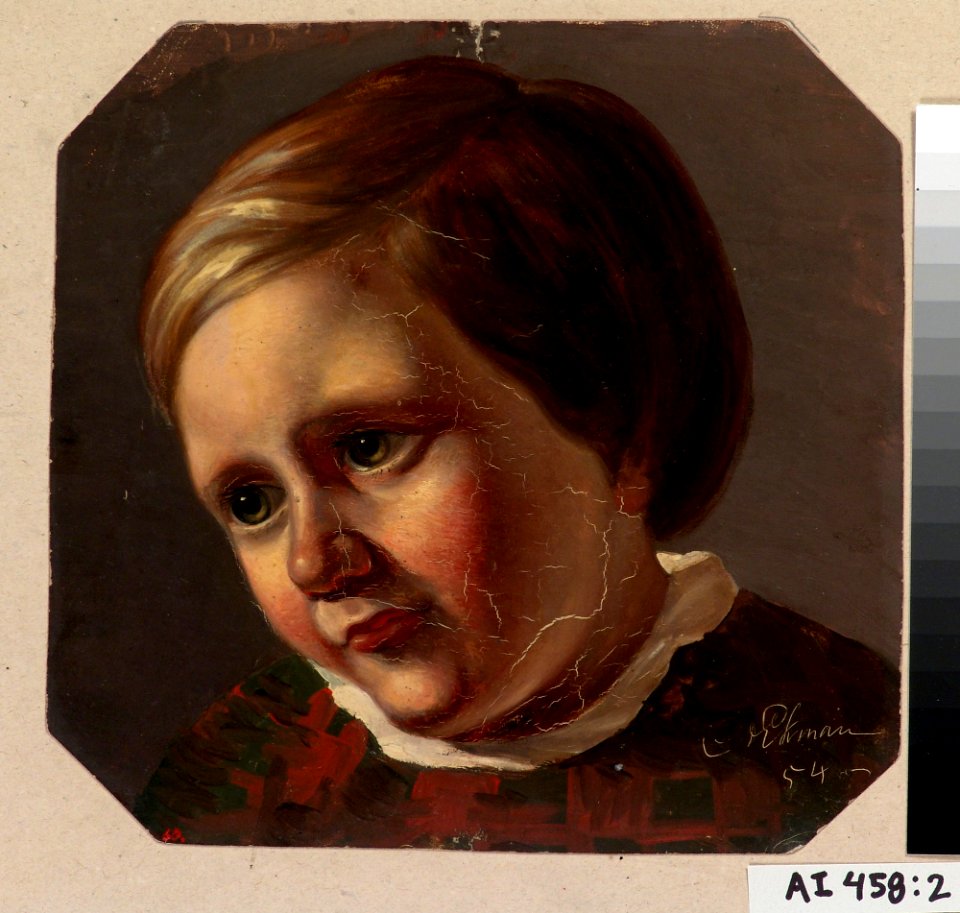 Anders Ekman - Boy - A I 458-2 - Finnish National Gallery