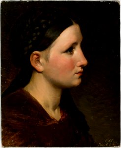 Anders Ekman - Harjoitelmapää - A I 490 c - Finnish National Gallery