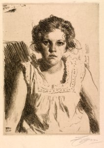 Anders Zorn (Swedish, 1860-1920) - Frida - 1937.643 - Cleveland Museum of Art