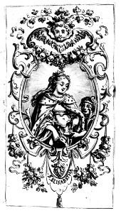 Andachtsbildchen Elisabeth c1720 GNM