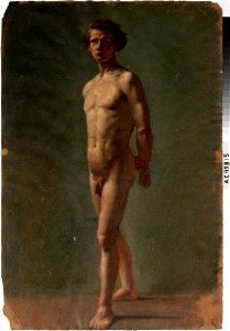 Anders Ekman - Alaston mies, harjoitelma - A I 458-5 - Finnish National Gallery