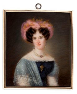 Anders Gustaf Andersson - Portrait of a lady - S 318 - Finnish National Gallery