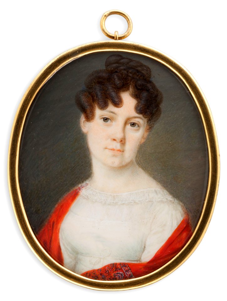 Anders Gustaf Andersson - Madam de la Grange - S 181 - Finnish National Gallery