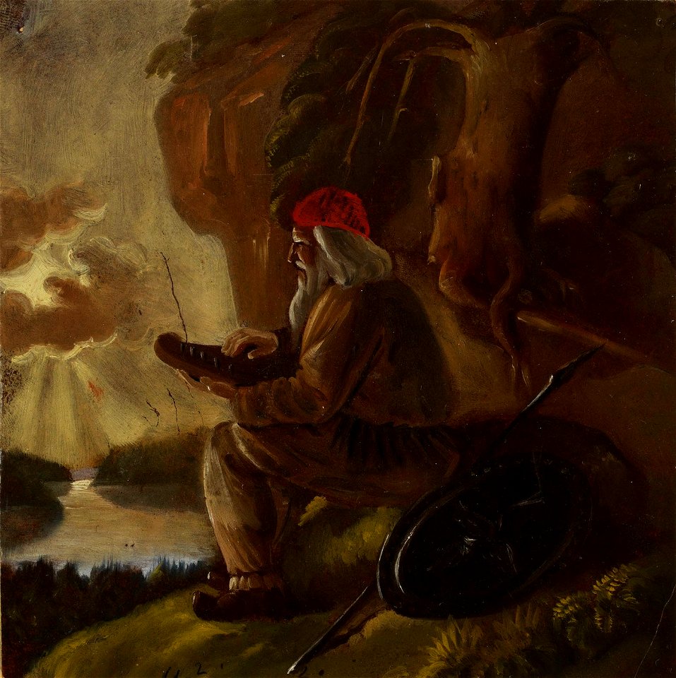 Anders Ekman - Väinämöinen - A II 1575-11 - Finnish National Gallery