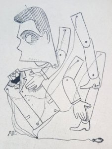 Anders de Wahl x Albert Engström 1898