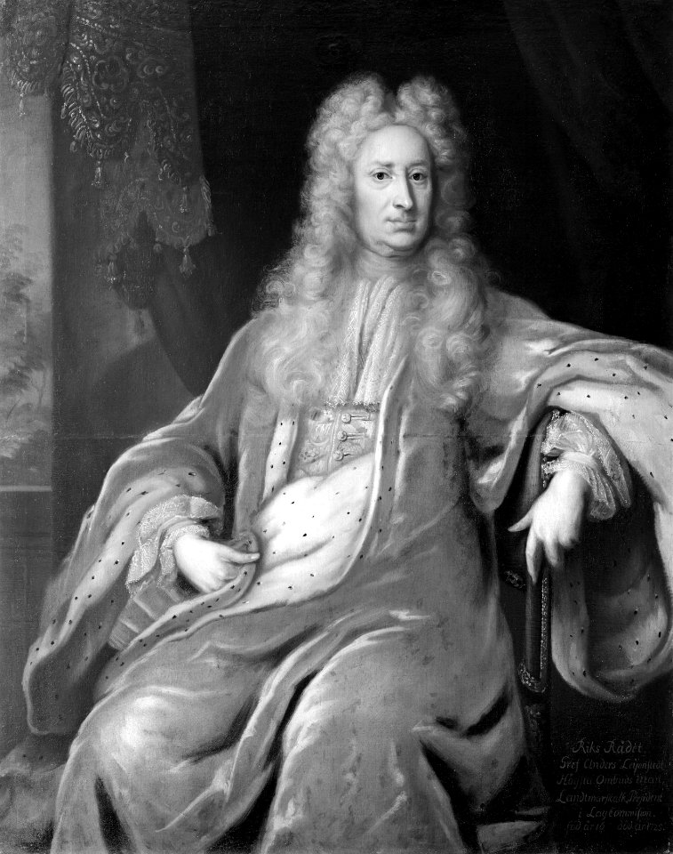 Anders Leijonstedt, 1649-1725 (Johan David Swartz) - Nationalmuseum - 14878