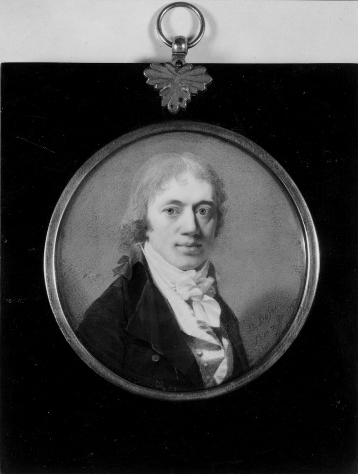 Anders von Wahrendorff (1759-1848), tysk riksfriherre, bergsråd, gift med Maria Charlotta Holterman - Nationalmuseum - 40141