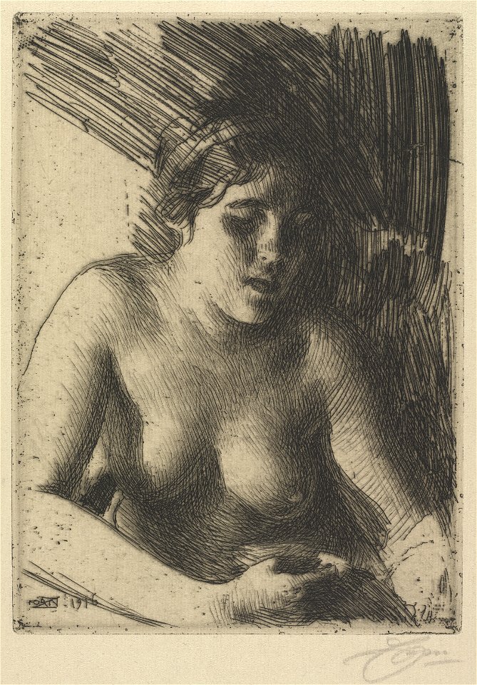 Anders Zorn (Swedish, 1860-1920) - Bust - 1940.897 - Cleveland Museum of Art