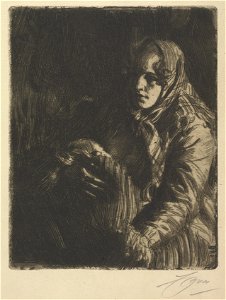 Anders Zorn (Swedish, 1860-1920) - Madonna - 1940.894 - Cleveland Museum of Art