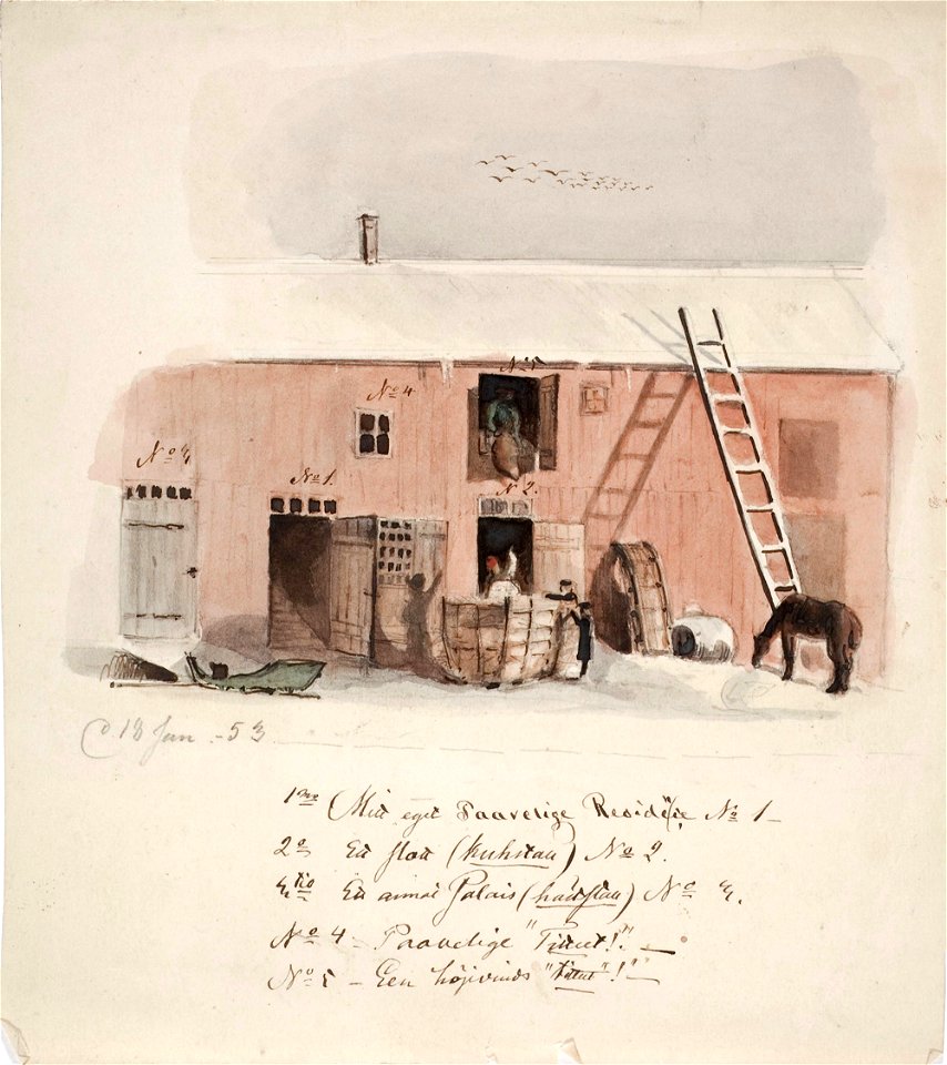Anders Ekman - Building - A II 1575-2 - Finnish National Gallery