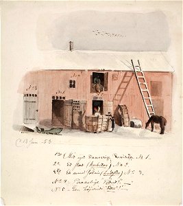 Anders Ekman - Building - A II 1575-2 - Finnish National Gallery