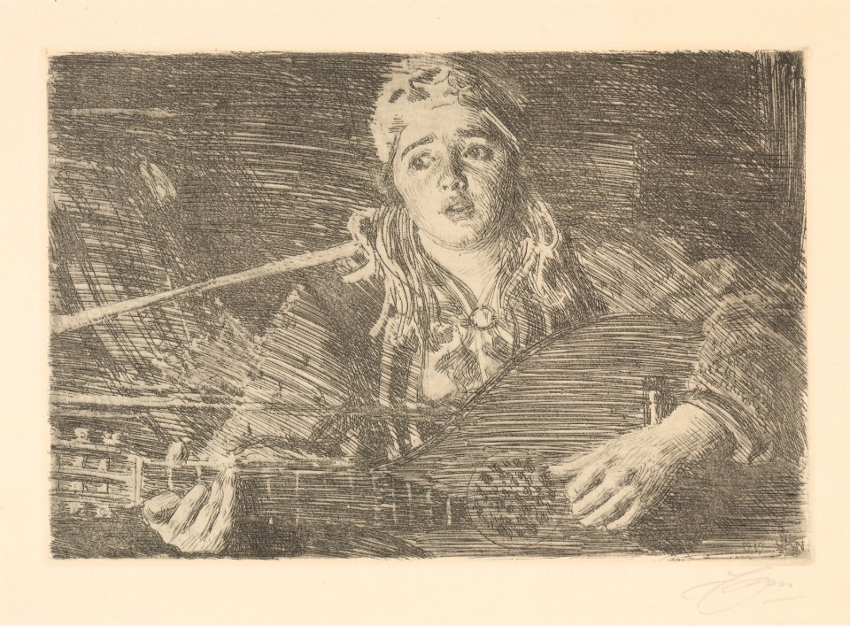 Anders Zorn (Swedish, 1860-1920) - Ols Maria - 2006.270 - Cleveland Museum of Art