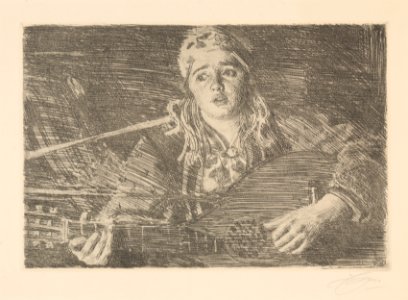 Anders Zorn (Swedish, 1860-1920) - Ols Maria - 2006.270 - Cleveland Museum of Art
