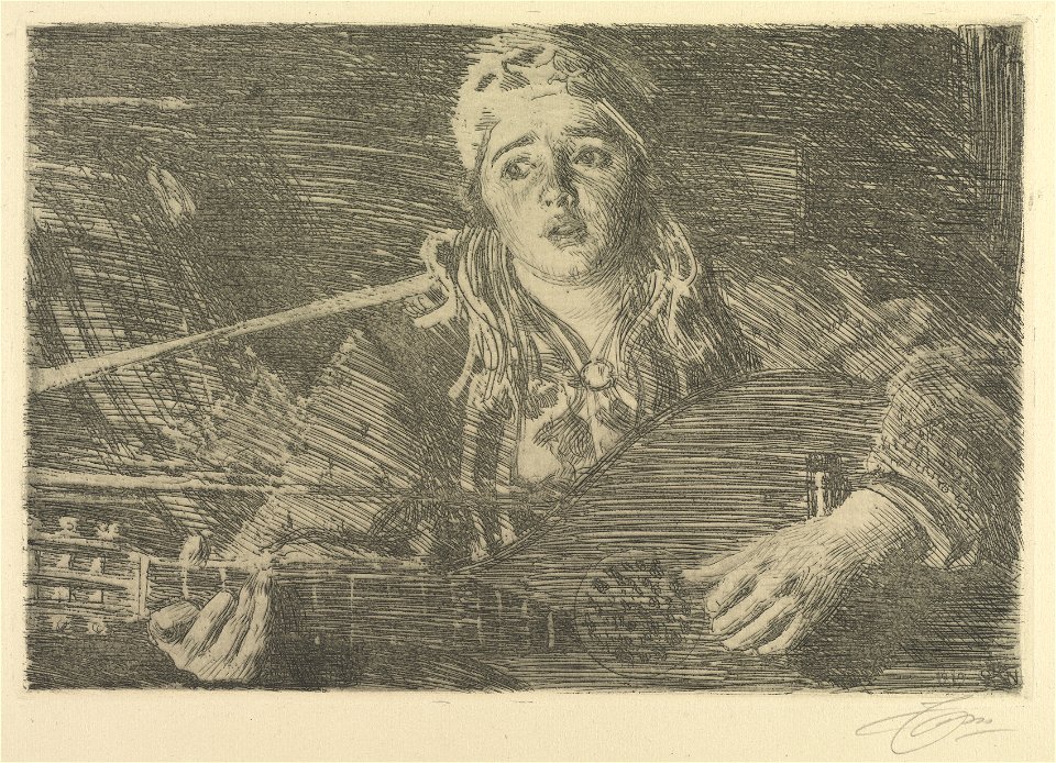 Anders Zorn (Swedish, 1860-1920) - Ols Maria - 1940.902 - Cleveland Museum of Art