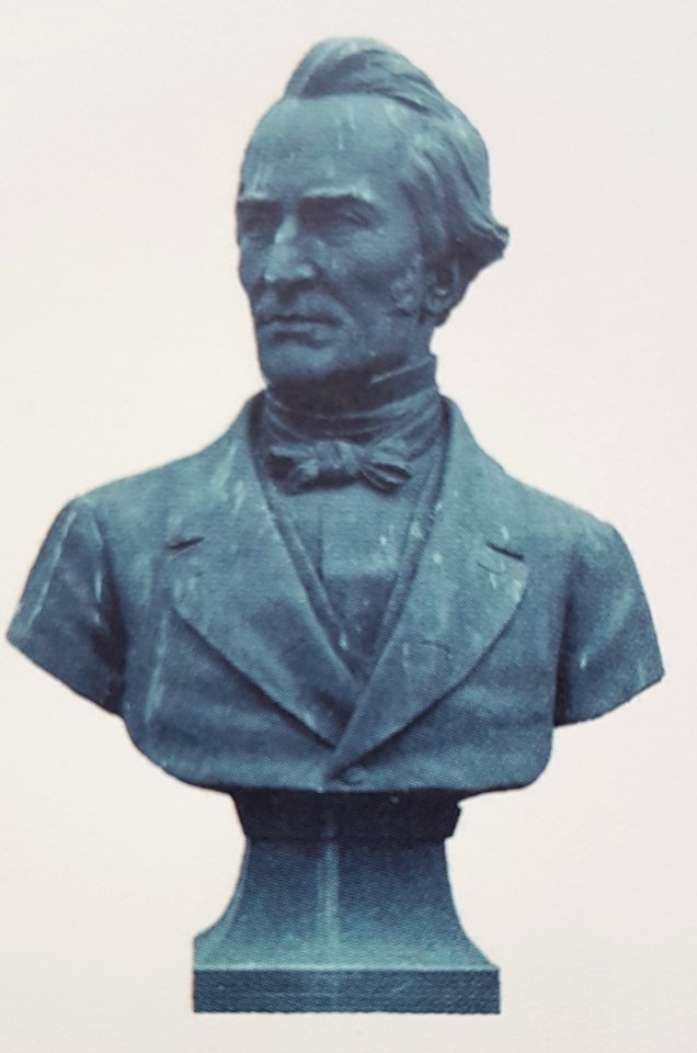 Anders Retzius x Walter Runeberg brons