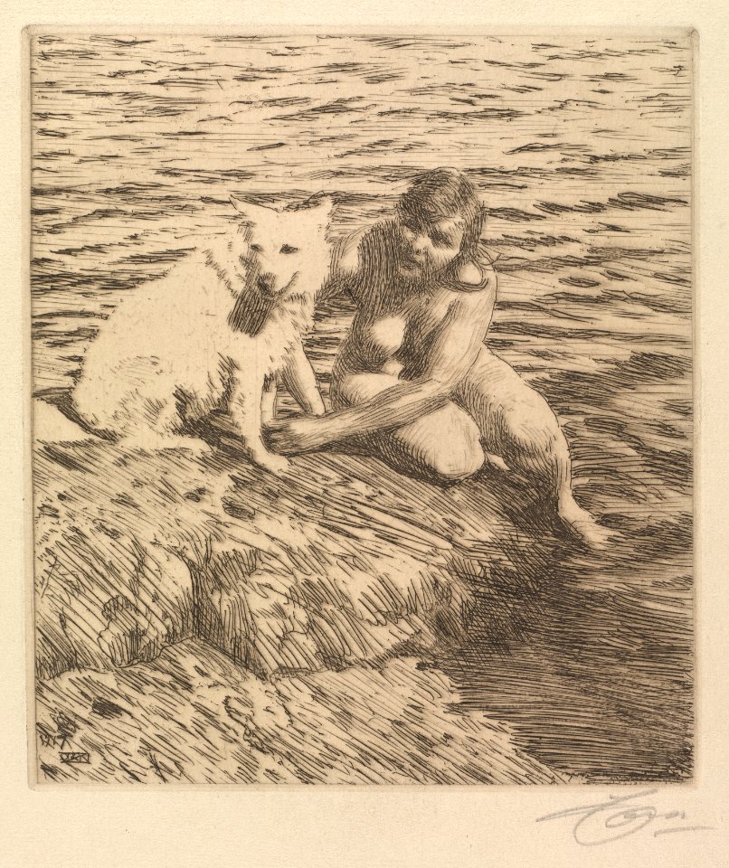 Anders Zorn (Swedish, 1860-1920) - Sappo - 1940.899 - Cleveland Museum of Art