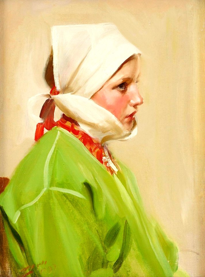 Anders Zorn - 'En konfirmand' 1908