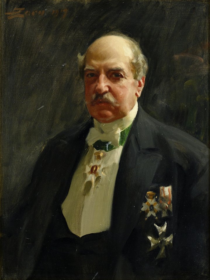 Anders Zorn - 'Carl August Kjellberg' 1917