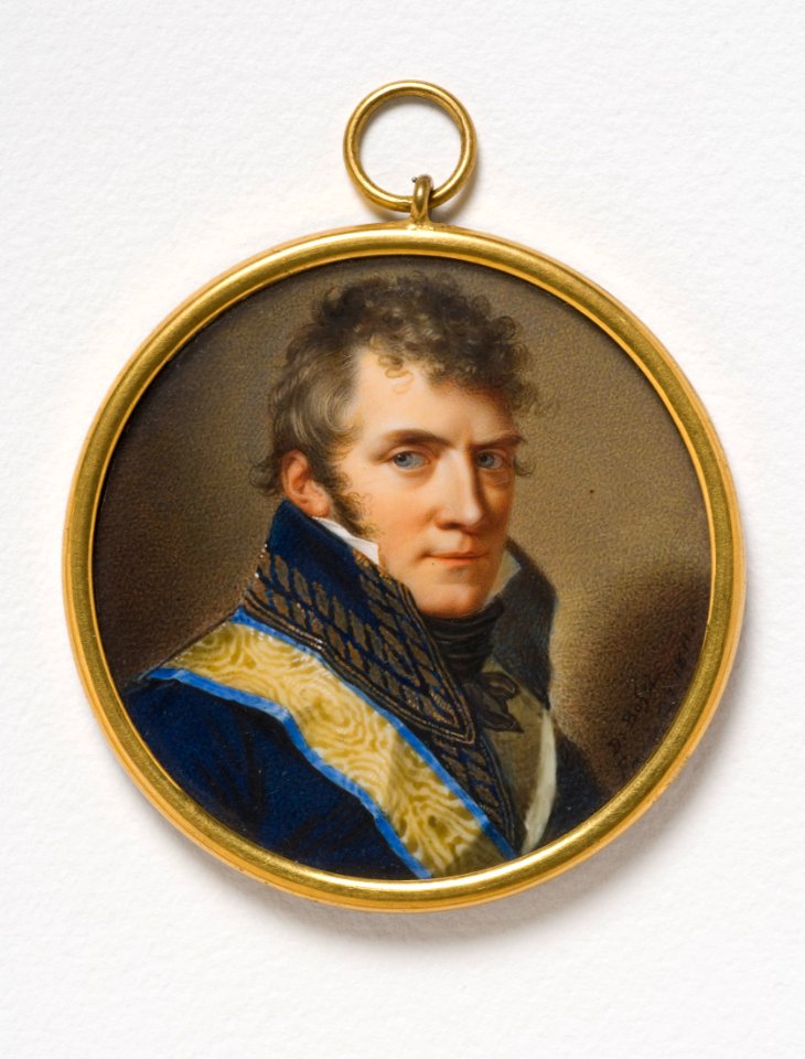 Anders Fredrik Skjöldebrand, 1757-1834, Count, general (Giovanni Domenico Bossi) - Nationalmuseum - 24182