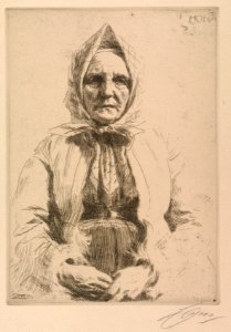 Anders Zorn (Swedish, 1860-1920) - Mona - 1942.770 - Cleveland Museum of Art