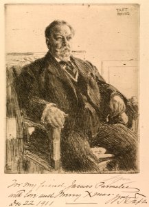 Anders Zorn (Swedish, 1860-1920) - President William Howard Taft - 1940.895 - Cleveland Museum of Art