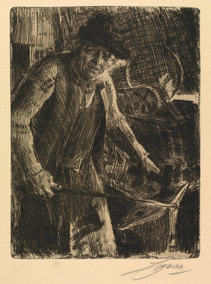 Anders Zorn (Swedish, 1860-1920) - The Master-smith - 1953.602 - Cleveland Museum of Art