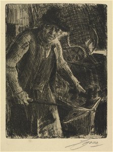 Anders Zorn (Swedish, 1860-1920) - The Master-smith - 1953.602 - Cleveland Museum of Art