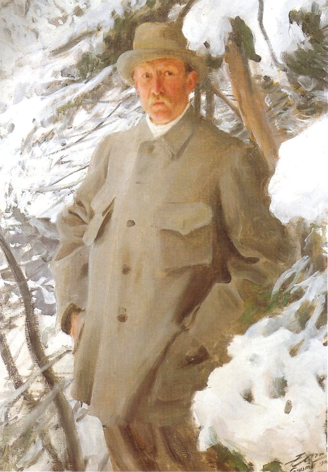 Anders Zorn - Bruno Liljefors 1906
