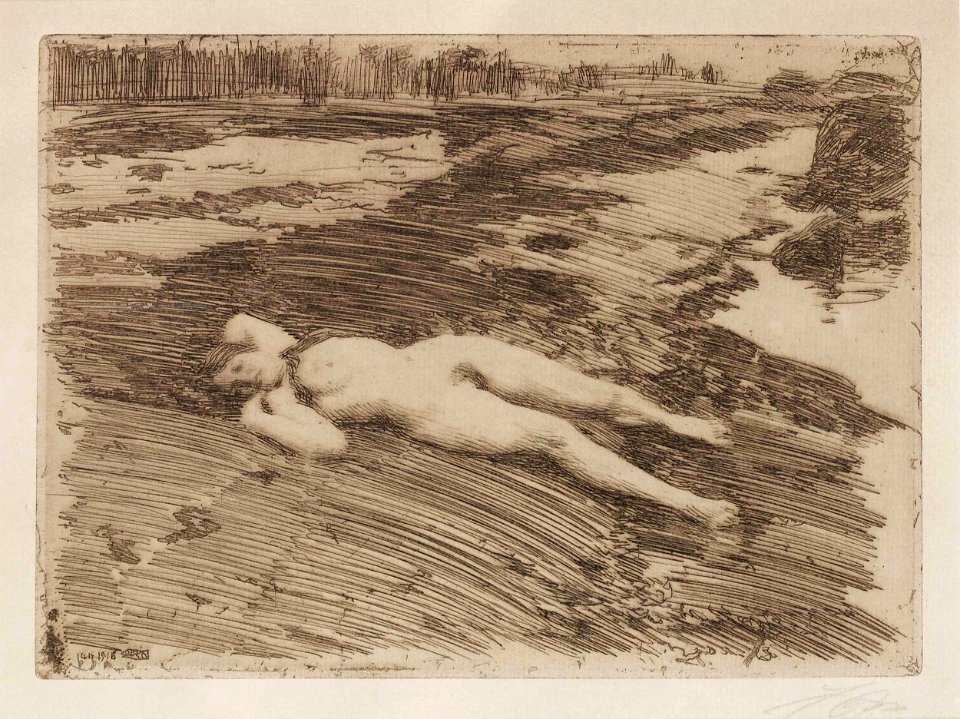 Anders Zorn - På sanden (On the Sands)