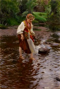 Anders Zorn - Flickan från Älvdalen