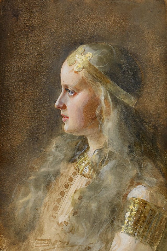 Anders Zorn - Gunnlöd 1886