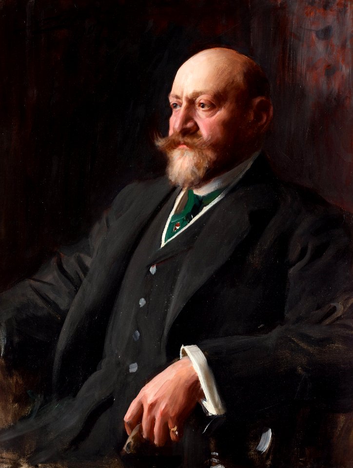 Anders Zorn - Sir Ernest Cassel 1907